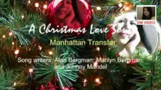 A Christmas Love Song with lyrics by Manhattan Transfer in PSP Format