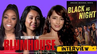 'BLACK AS NIGHT' MOVIE INTERVIEW! Maritte Lee Go & Asjha Cooper! video