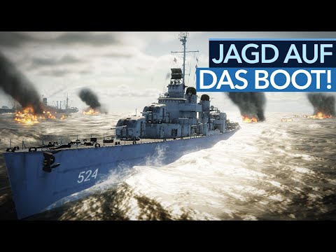 Video Thumbnail: In Destroyer stemmen wir uns gegen den deutschen U-Boot-Krieg - mit Analog-Computer und WaBos!