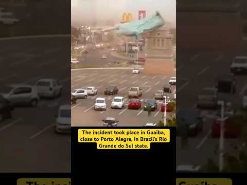 Statue of Liberty Replica Collapses #shorts #breakingnews #trending