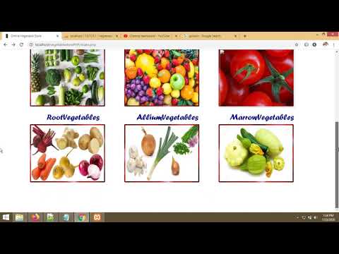 Online Vegetable Strore | PHP MYSQLI By Pankaj Panjwani