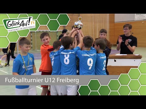 Hallenfußballturnier der U12 in Freiberg