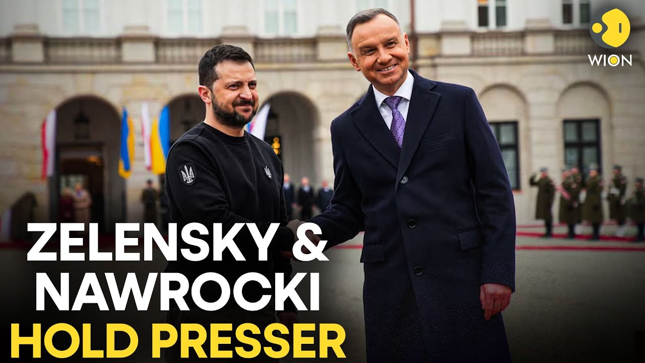 Zelensky LIVE: Ukrainian President Zelensky & Polish President Karol Nawrocki Hold Important Presser
