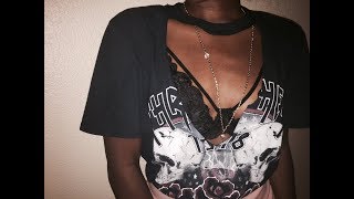 D.I.Y | DEEP V-Neck T shirt. |Rvdegyal