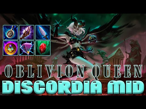 OBLIVION QUEEN - DISCORDIA MID LANE - SMITE CONQUEST