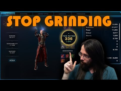 7.2 Fastest gearing and complete guide to SWTOR