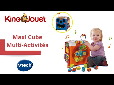 Cube interactif éveil sensoriel VTech : King Jouet, Activités d