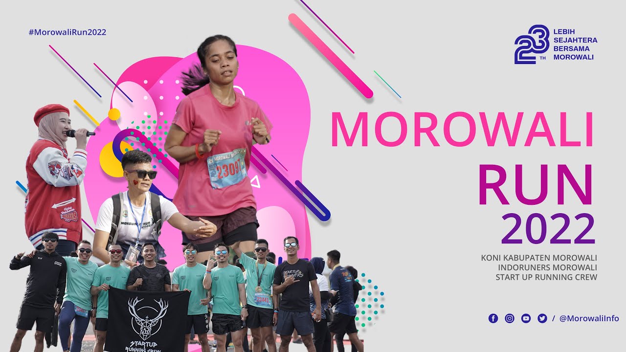 Morowali Run2022 Hut Morowali Ke-23