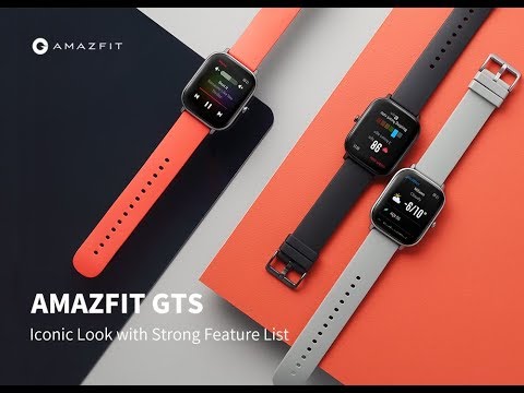 amazfit gts 165 inch amoled display gps smart watch 12 sports mode 5atm waterproof 14 days battery l