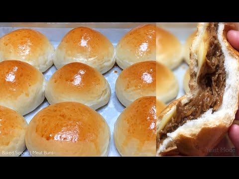 BAKED SIOPAO | MEAT BUNS | SIOPAO ASADO | Dough +...