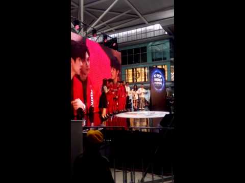 150614 K-POP WORLD FESTIVAL 2015 WITH VIXX - Ment