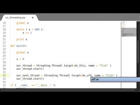 Python threading 05 Thread Join