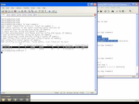 BGP Video Cheat Sheet: Customizing a BGP Peer - No Neighbor Shutdown