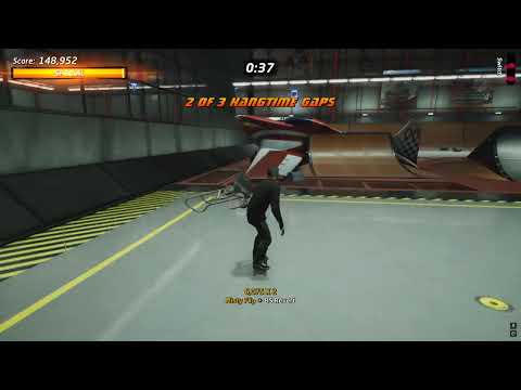 Tony Hawk's Pro Skater 1 + 2 — The Hangar — Gameplay