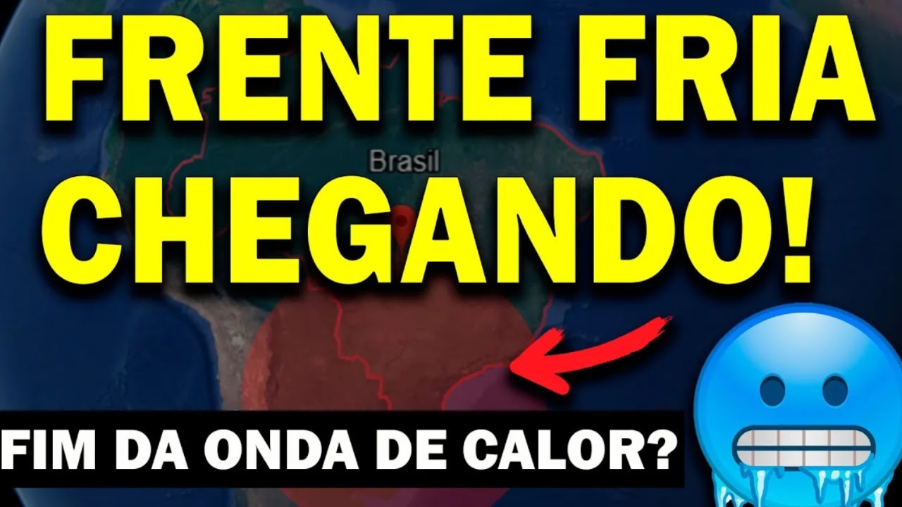 URGENTE! FRENTE FRIA E MUDANÇA NO TEMPO NO BRASIL - TIRANDO DÚVIDAS SOBRE CICLONES - BATE PAPO