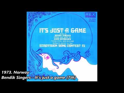 1973  Norway - Bendik Singers - It's just a game (7th)