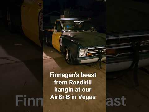 ‎@FinnegansGarage beast from ‎@RoadkillTV at our AirBnB when at SEMA #sema #lasvegas