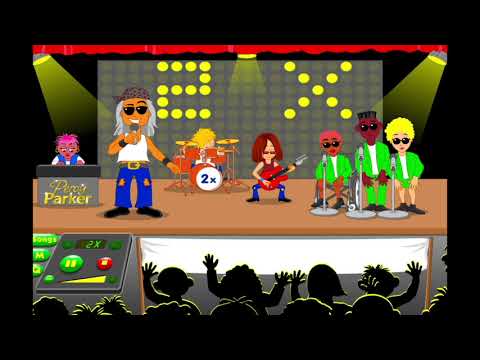 2 Times Table Song - Percy Parker - Wave Your Arms In The Air With Percy - with animation and lyrics