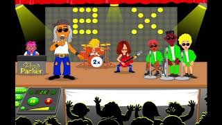 2 Times Table Song - Percy Parker - Wave Your Arms In The Air With Percy - with animation and lyrics