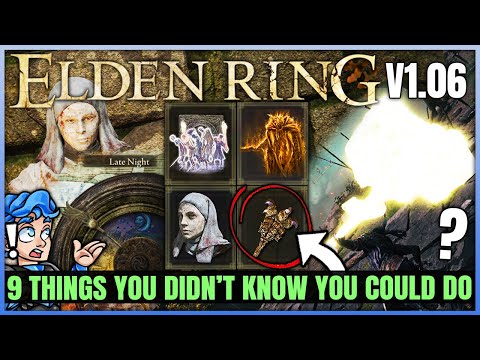 9 New Secrets You Didn't Know About in Elden Ring - New Weapon & Spirit Ashes - Tips Tricks & More!