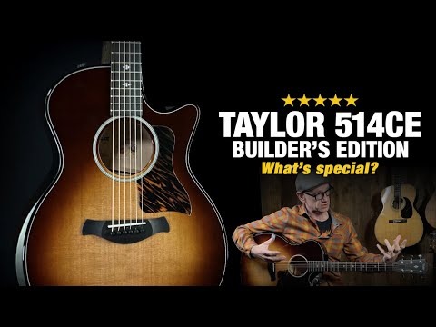 Taylor Builder's Edition 514ce 2025 - Present - Tobacco Kona Burst image 17