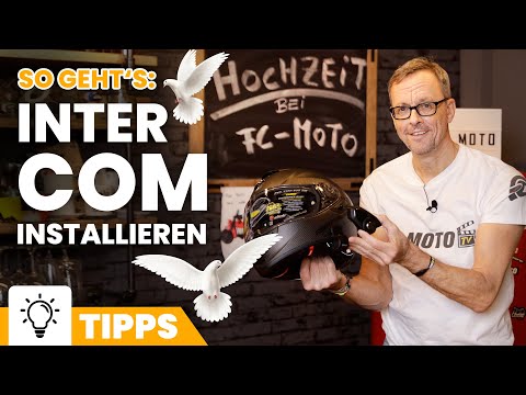 DIY: Kommunikationssystem für´s Motorrad: Intercom in Helm einbauen leicht gemacht!