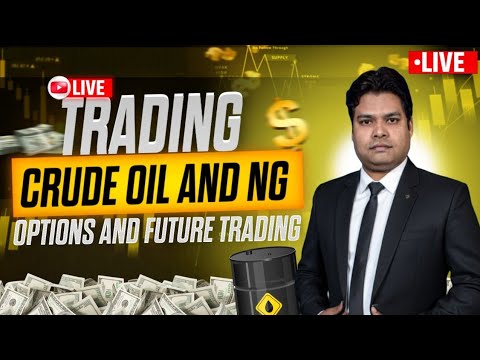 LIVE TRADING IN CRUDE OIL AND NATURAL GAS || #crudeoillive #naturalgas #silvertrading
