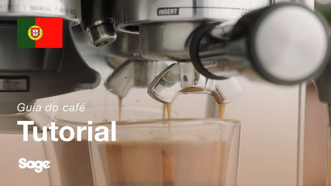 Tutorial de guia de café Breville - Como fazer um café preto longo