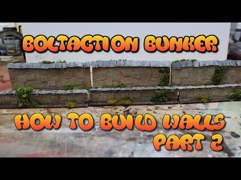 BoltAction Bunker how to build walls part 2