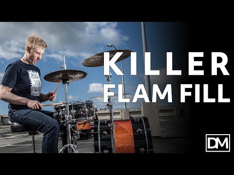Killer Flam Chop - Free Drum Lesson | DAVE MAJOR