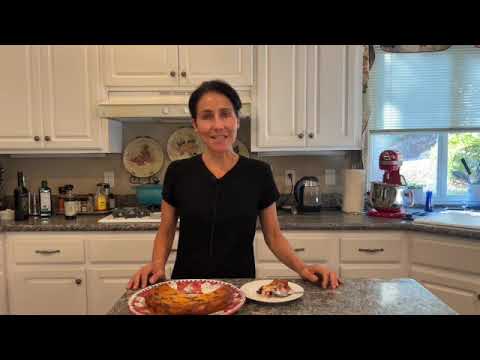 Ricotta Cheesecake with Cherries