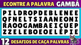 🔎🐼🕵️♂️ VOCÊ CONSEGUE ENCONTRAR TODOS Só os Mais Atentos Encontram Todos!DESAFIO DOS ANIMAIS