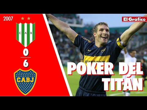 TORNEO APERTURA 2007: BANFIELD 0 BOCA 6