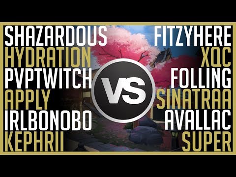 [Overwatch] Kephrii - Hanamura (Ft. Sinatraa, xQc, Hydration, PVPTwitch. Apply, IRLBonobo, Super)
