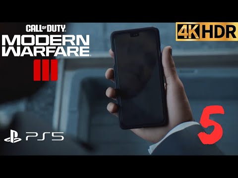 CALL OF DUTY MODERN WARFARE 3 PS5 Walkthrough Gameplay Part 5 (4K 60FPS) No Commentary