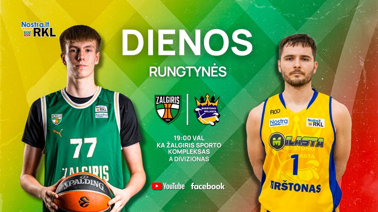 Kauno Žalgiris-3 - Birštono Milasta