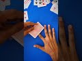 Amazing Playing Card Boomerang ️ ️ ️ ️ How To Make Boomerang Awesome Paper Toy