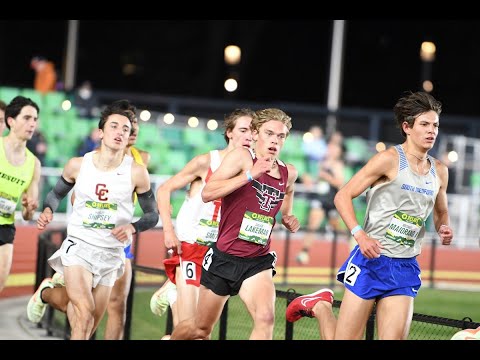 Caleb Lakeman Wins Epic 3000m Race at 2022 Oregon Relays