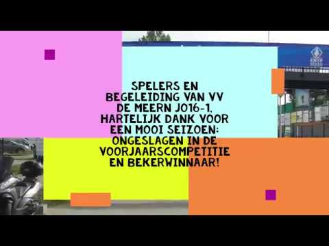 1 juni 2019 KNVB Bekerfinale Always Forward JO16-1 - VV De Meern JO16-1 Uitslag 0-4 lange versie