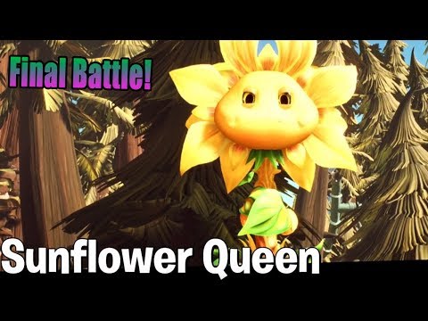 Elite Wave Super Sunflower Queen Boss! | PVZ BFN Graveyard Ops (No Commentary)