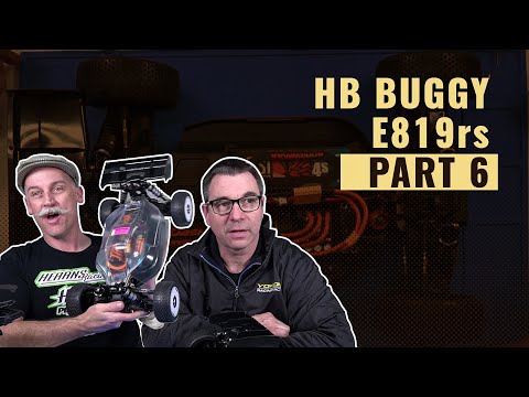 HB Racing | E819RS 1/8 Buggy Build Part 6 | #askHearns