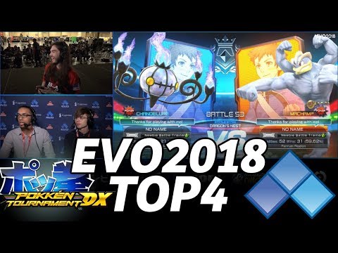 EVO 2018 POKKEN DX TOP4 FINALS (TIMESTAMP) Azazel Twixxie KalonCPU57 Allister