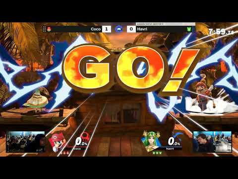 The Smash Lab 161 Losers Top 12 - Havri (Palutena) vs Coco (Mario)