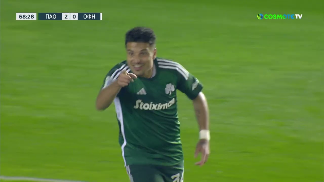 Highlights: Panathinaikos – OFI 4-0 | pao.gr