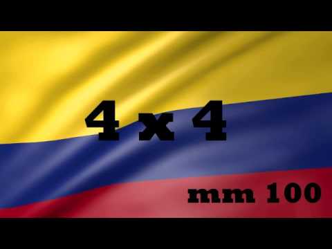 Latin Metronome No 1 = 4 x 4 (mm100)