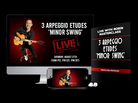 Free Workshop Saturday - Mastering Gypsy Jazz Arpeggios (On 'Minor Swing') 🔥🔥 🎸