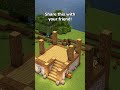 Minecraft Easy Starter House 🏠 #minecraft