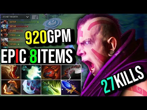 MAXIMUM FARMING SPEED [Anti Mage] Vs Trashtalk Team 27Kills By OldManFear | Dota 2 Highlights