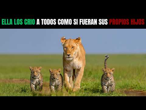 LEONA Encontró 3 CACHORROS DE LEOPARDO Muriendo... Su Decisión lo CAMBIÓ TODO