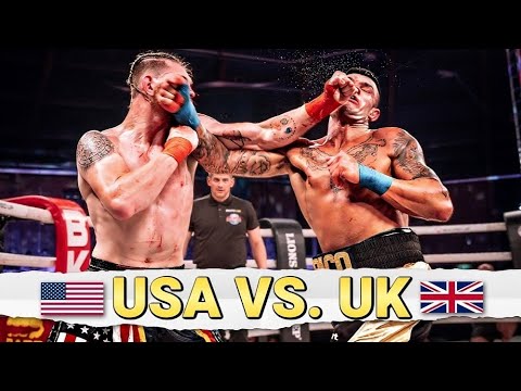 UK vs USA WAR! Rico Franco vs Kaleb Harris | Full Bare Knuckle Fight